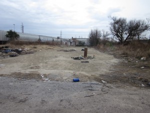The memorial to the kids from the squat fire